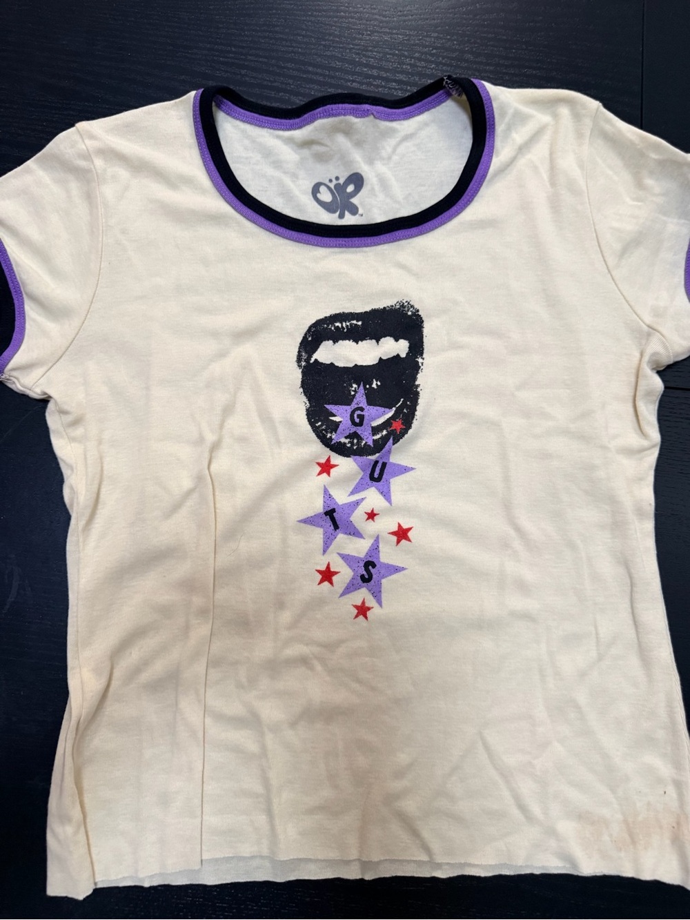 Olivia Rodrigo Guts Ringer Tee
